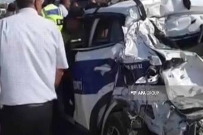 Bakı-Quba yolu: YPX qəzaya düşüb