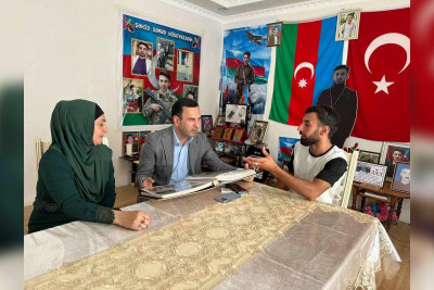 İsmayıllı: icra başçısı şəhidin ev-muzeyini ziyarət edib