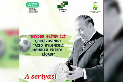 Qubada məhəllə futbolu start götürüb