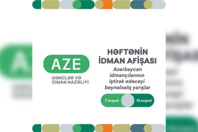 Şimal: cari həftənin idman tədbirlərinin afişası açıqlanıb