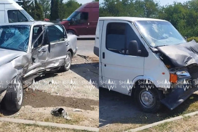 Şabranda qəza: 3 nəfər xəsarət alıb
