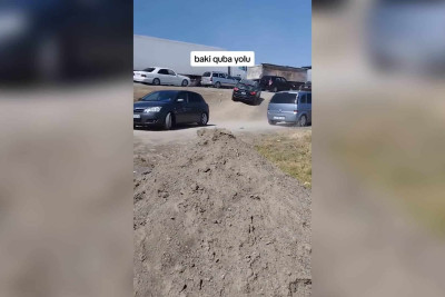 Bakı-Quba yolunda tələsənlər təhlükə yaradırlar