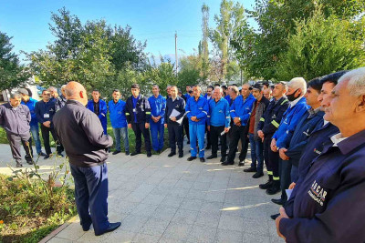 Azəriqaz: İsmayıllı xidmət sahəsinin işçiləri ilə görüş keçirilib