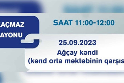 “Azəriqaz” Xaçmazda vətəndaşlarla görüşəcək