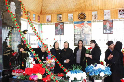 İsmayıllıda şəhidin 1-ci ildönümü qeyd olunub