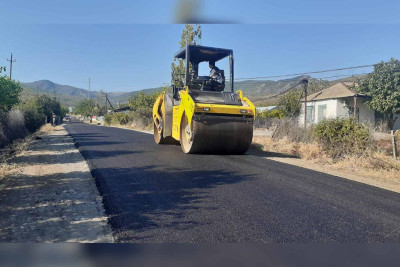 İsmayıllı: Gəraybəyli kəndini magistralla birləşdirən yol asfaltlanıb