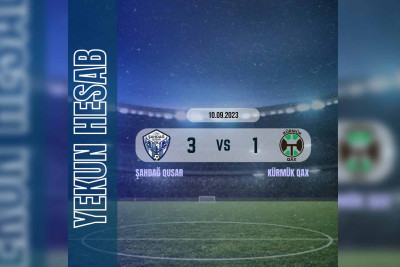 Futbol: “Şahdağ Qusar” FK qələbə ilə qayıdıb