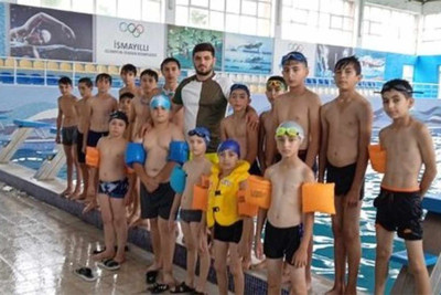 İsmayıllıda üzgüçülük dərsləri keçirilir