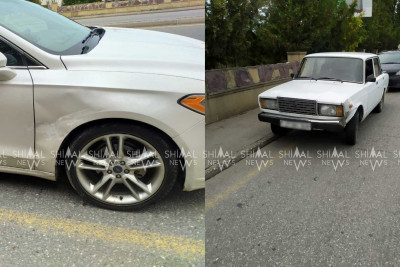 Qubada “Ford” “VAZ”la toqquşub
