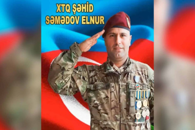 İsmayıllıda şəhid Elnur Səmədovun anım günü keçirilir