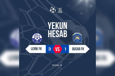 2-ci Liqa: ilk oyunda “Qusar” FK məğlub olub