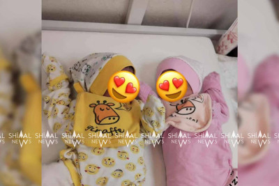 Qubalı şəhidin əkiz qızları dünyaya gəlib