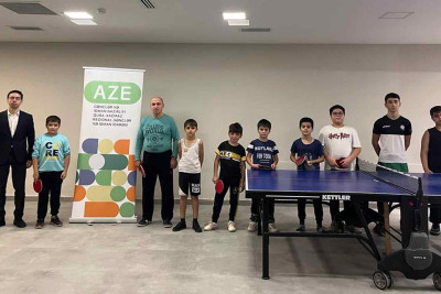 Gİİ: Qubada stolüstü tennis üzrə ustad dərsləri keçirilib