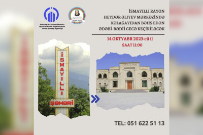 İsmayıllı: "Kəlağayı əlvan qıyqacı" kitabının təqdimatı keçiriləcək