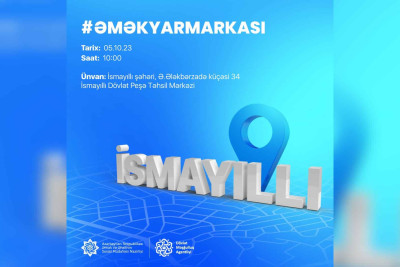 İş axtaranların nəzərinə: İsmayıllıda əmək yarmarkası təşkil ediləcək