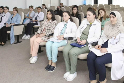Qubada tibb işçiləri üçün maarifləndirici tədbir keçirilib