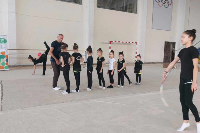 Qusar: gimnastika idman növü üzrə təlim-məşqlər keçirilib