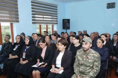 Xaçmaz: Çarxı kəndində icra başçısı qəbul keçirib