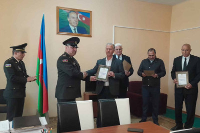 Xaçmaz: GÇH rəhbəri təltif edilib