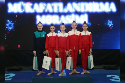 Quba: bədii gimnastika üzrə Azərbaycan birinciliyinin medalçılarını təqdim edirik