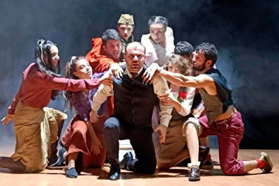 Pantomim Teatrı Qusarda tamaşaçıların görüşünə gəlib