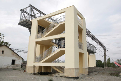 Xaçmaz: dəmir yolu ərazisində piyada keçidləri inşa olunur