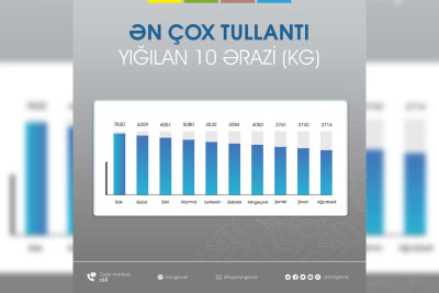 Şimal: ən çox tullantılar toplanan ərazilərin adları açıqlanıb