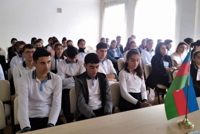 Quba: FHN-in əməkdaşları təbii və texnogen xarakterli fövqəladə hadisələrdən danışıblar
