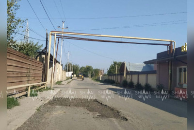 Quba: Alekseyevkada dağılmış asfalt örtüyü bərpa edilir