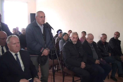 Qusar: Yuxarı Qələnxur kəndində sakinlər dinləniliblər