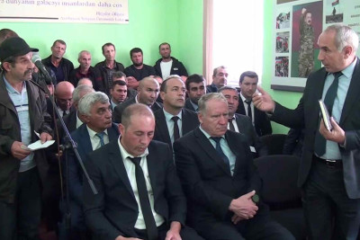Qusar: Yuxarı Tahircal kəndində səyyar qəbul keçirilib