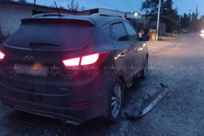 Xaçmaz: Yergüc kəndi ərazisində 2 avtomobil toqquşub