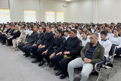 Quba: Alekseyevkada Polis Akademiyasına qəbulla bağlı görüş keçirilib