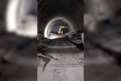 İsmayıllı yolundakı yeni tunelin videosu yayılıb