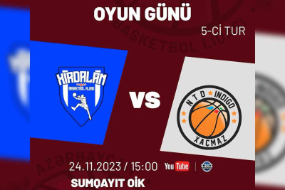 Basketbol: Xaçmazın komandası bu gün 5-ci turda mübarizə aparır
