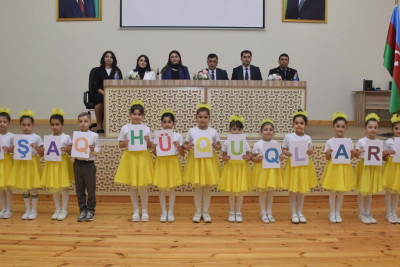 Quba: məktəblilərə uşaq hüquqları haqqında məlumat verilib