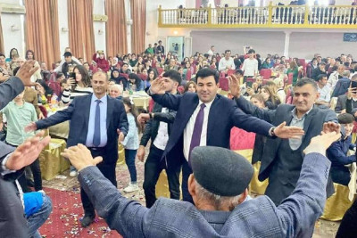 Xaçmazda qazinin toyu olub