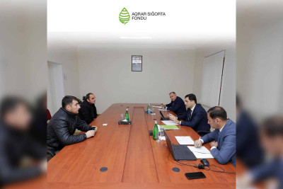 Aqrar Sığorta Fondu: Fuad Sadıqov Qusarda vətəndaşlarla görüşüb