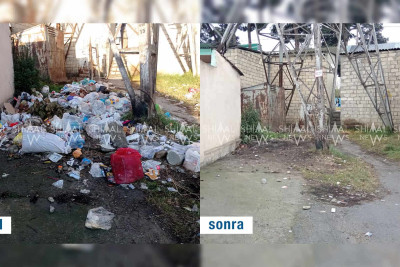 Xaçmaz: antisanitar vəziyyət nəzarətə götürülüb