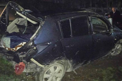 Ödənişli yolda ağır qəza: qadın ölüb, kişi yaralıdır