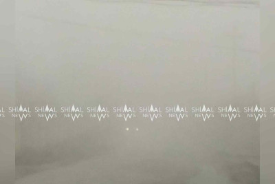 Quba: qatı duman ətrafı bürüyüb