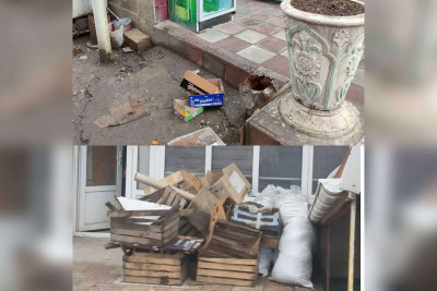 Qubada tullantıları kənara atan şəxslər aşkar olunublar
