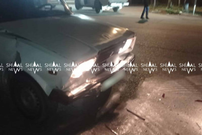 Quba: “VAZ” “Mercedes”ə çarpılıb