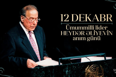 Bu gün ulu öndər Heydər Əliyevin vəfatından 20 il ötür