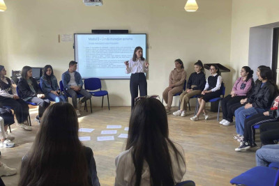 Quba: ADPU-nun tələbələri uşaq hüquqları ilə bağlı məlumatlandırılıblar