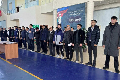 İsmayıllıda cüdo idman növü üzrə regional turnir keçirilib