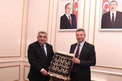 Quba: Ukrayna səfiri rayonumuza səfər edib