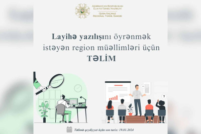 Quba-Xaçmaz RTİ: VIII qrant müsabiqəsində iştirak etmək istəyənlərin nəzərinə