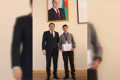 Şimal: olimpiadaçı məktəblilər mükafatlandırılıblar