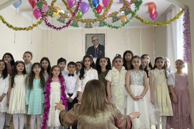 Quba şəhər Uşaq İncəsənət Məktəbində bayram tədbiri təşkil edilib